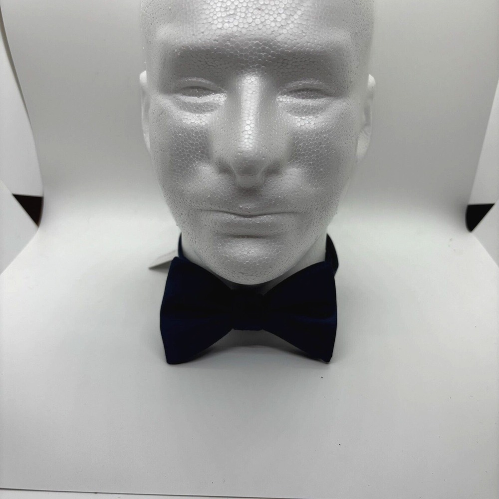 Saddlebred Men's Bow Tie, Navy Adjustable NWT